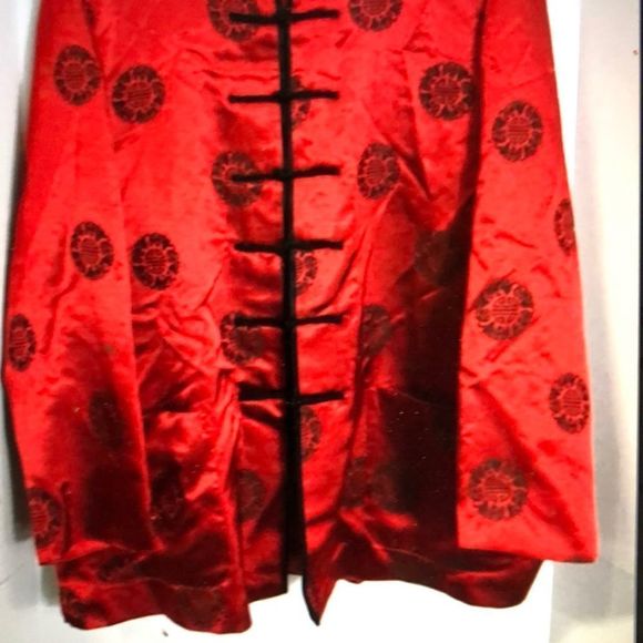 Tianliang XL Emperors red tunic blouse - Picture 5 of 7